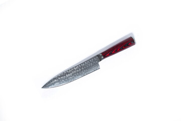 Kitchen knife isolated with clipping path
