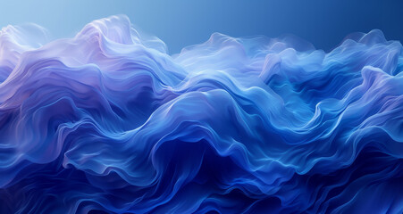 Fototapeta na wymiar colorful, abstract blue background with cloth like silk