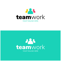 Logo Team Work Company Group