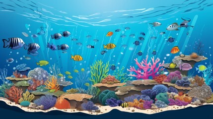 How ocean acidification affects marine life generative ai