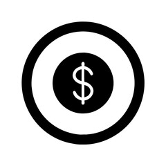 dollar sign icon	
