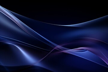 A sophisticated and stylish dark blue abstract background with a touch of elegance. Generative AI