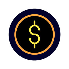 dollar sign icon	