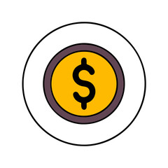 dollar sign icon	