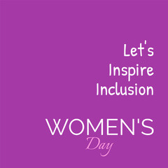 Fototapeta premium International Women's Day 8 March