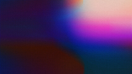 An abstract iridescent grainy grunge texture background image.