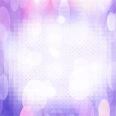 Purple bokeh square background for banner, poster, event, celebrations and various design works