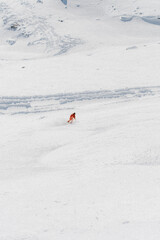 Alpines Panorama: Schneebedeckte Gipfel und weite Aussichten
