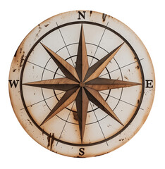 compass on transparent background