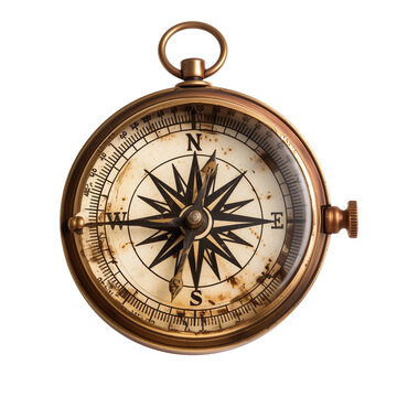 compass on transparent background