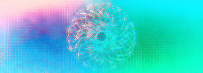 An abstract iridescent star burst background image.