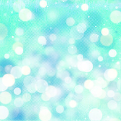 Blue square bokeh background for banner, poster, event, celebrations and various design works