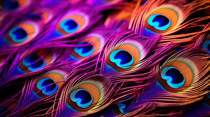 peacock feather background © Tatiana