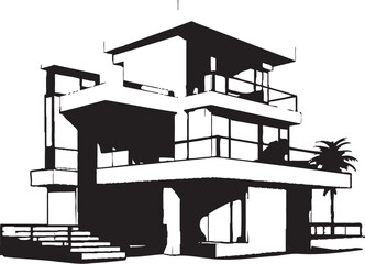 Mystic Marvels Intriguing Black Icons Ebony Elements Refined Vector Designs