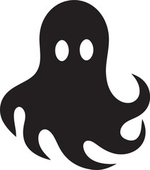 Diminutive Ghostly Wishes Mini Ghost Icons Teeny Tiny Ghostly Adventures Sweet Black Ghost Symbols