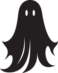 Micro Haunting Moments Miniature Ghost Icons Doll Sized Phantoms Petite Black Ghost Symbols