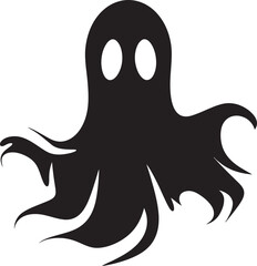 Bijou Ghostly Companions Delightful Vector Designs Nano Scale Spectral Beings Tiny Ghost Illustrations