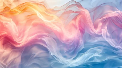 Foto op Plexiglas a flowing of calming river of pastel colors  background © Barbara Taylor
