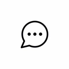 Chat Message Typing Writing Vector Icon Sign Symbol