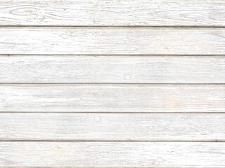 Obraz premium White wood planks texture boards background.