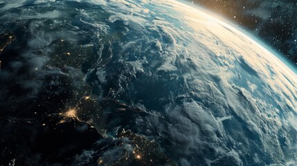 Fototapeta premium planet Earth generative ai