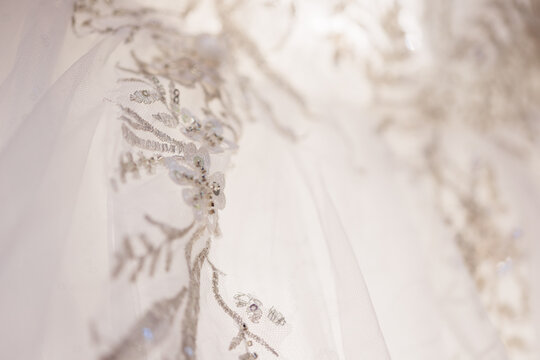 detalle de vestido de novia