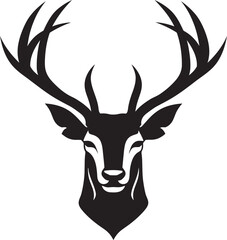 Regal Deer Logos for Majestic Brand Representation