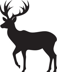 Naklejka na ściany i meble Edgy Deer Logo Designs for Urban Appeal