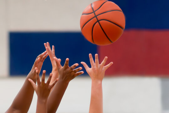 Reaching for the Basketball