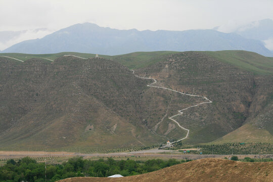 View from Parthian Fortresses of Nisa