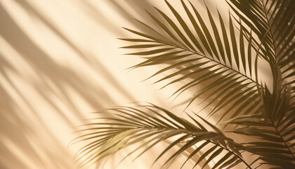 Obraz premium Tropical palm tree growth in nature, a vibrant summer backdrop generated by AI