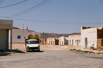 Paysage de Tunisie de la région de Douz et Tozeur
