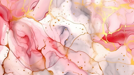 Abstract rose blush liquid watercolor background