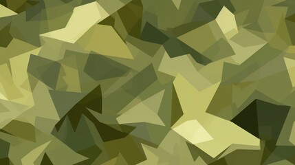 Camouflage pattern with organic shapes. Green camo texture. Backdrop. Concept of military, hunting gear, army uniform, woodland environment, and survival. - obrazy, fototapety, plakaty