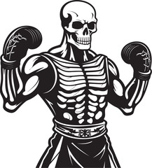 Bony Brawlers Unleashed Skeleton Boxings Finest Moments