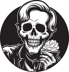 Lick of the Undead Skeletons Dive into Soft Ice Cream Bliss