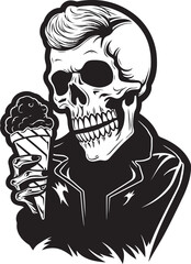 Skeletons on a Scoop Mission Soft Ice Cream Delights