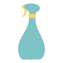 spray irrigate plants watering colored icon element.