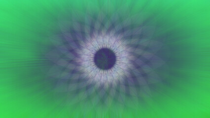 An abstract iridescent star burst background image.