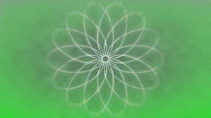 An abstract iridescent star burst background image.