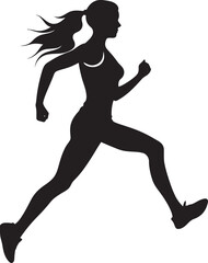 Fototapeta na wymiar Stride by Stride Women Empowered Through Running