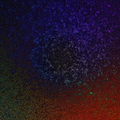 An abstract iridescent grainy grunge texture background image.