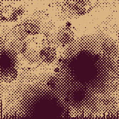 Abstract halftone grunge texture background image.