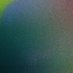 An abstract iridescent grainy grunge texture background image.