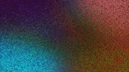 An abstract iridescent grainy grunge texture background image.