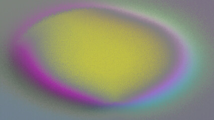 An abstract iridescent grunge texture border background image.