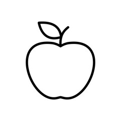 Apple icon vector. Apple vector icon. apple symbols for your web design.