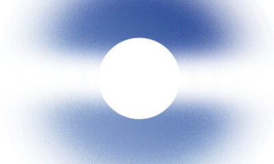 blue gradient grainy noise effect texture circle frame