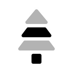 Obraz premium Tree Duotone Icon