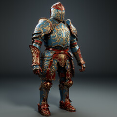 Knight in a indian armour 